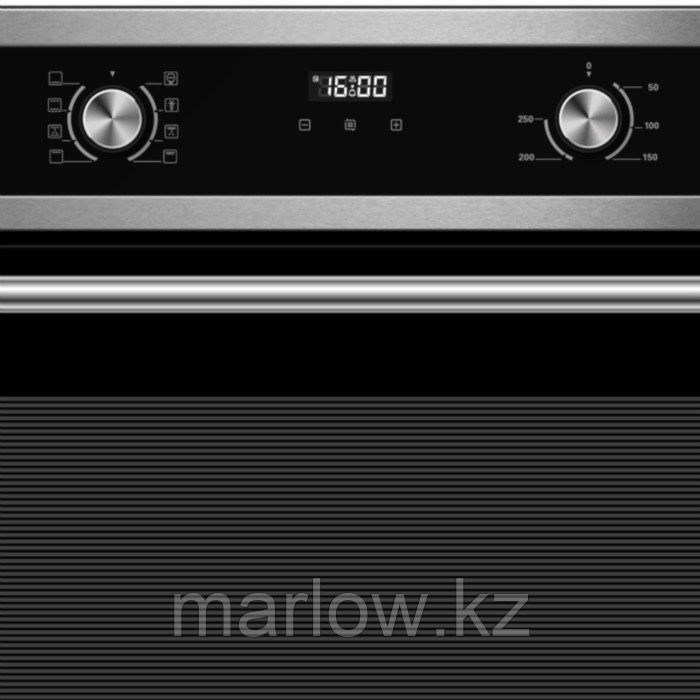Духовой шкаф Midea MO 670A4 X, электрический, 70 л, класс А, черный/серебристый - фото 2 - id-p111435650