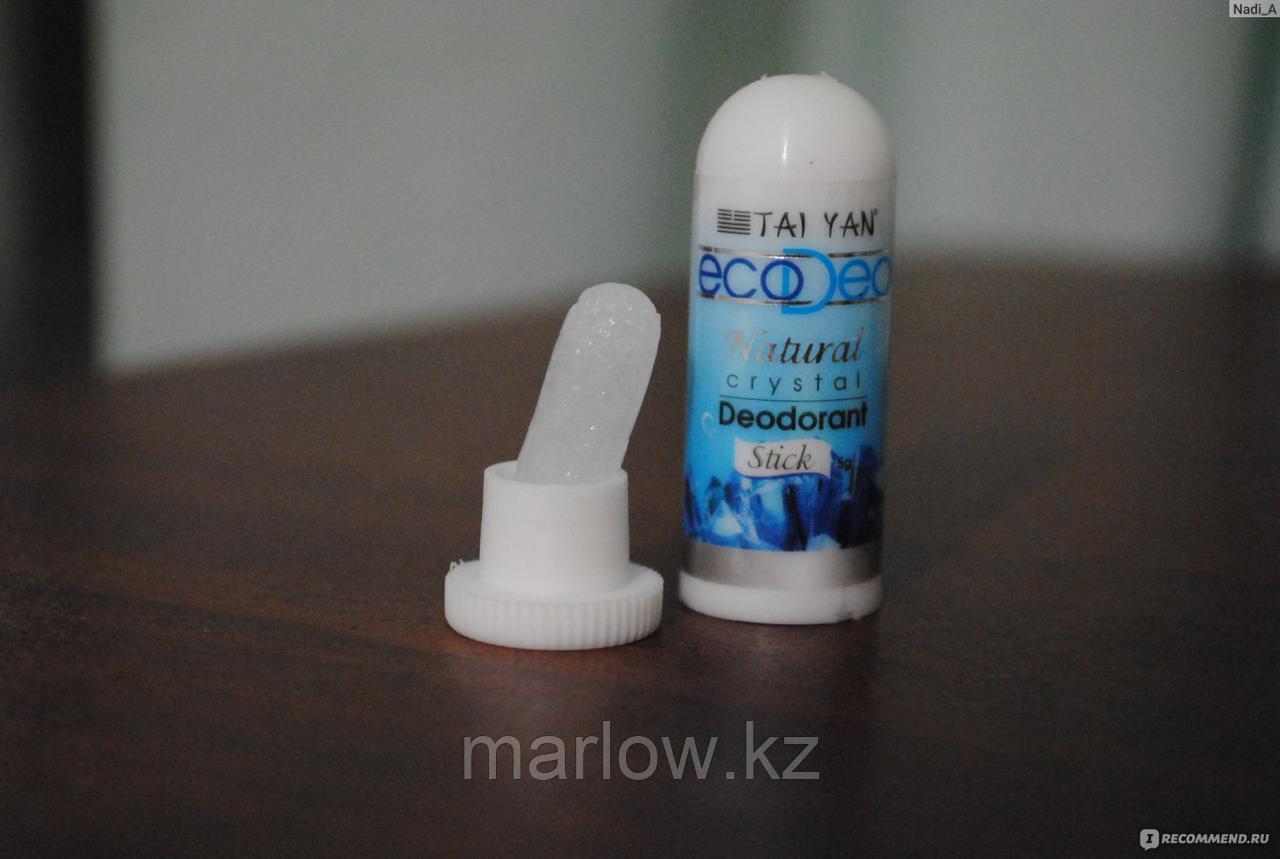Натуральный дезодорант кристалл минеральный EcoDeo, стик 60 гр - фото 3 - id-p111419245