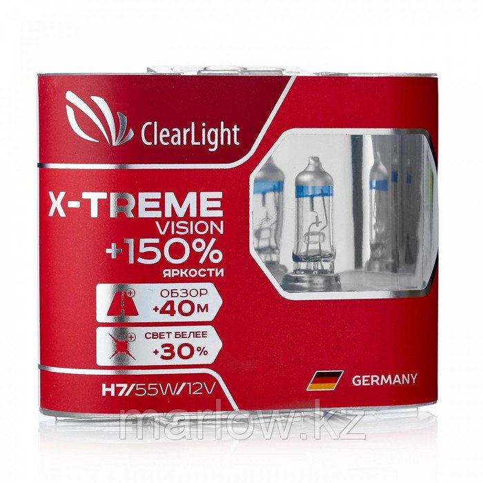 Лампа автомобильная, HВ4 Clearlight X-treme Vision +150% Light, набор 2 шт - фото 1 - id-p111428068