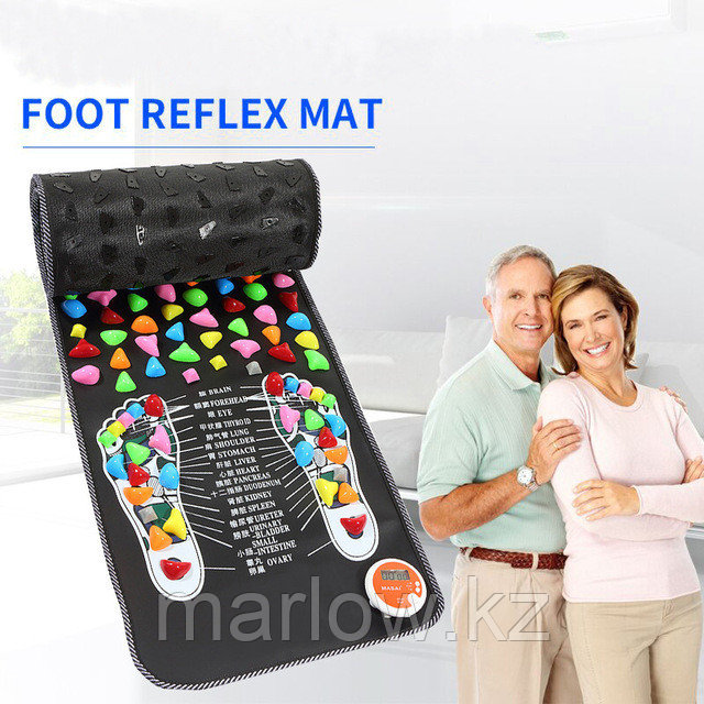 Рефлекторный массажный коврик Foot Massage Mat (35*70 см) - фото 7 - id-p111421195