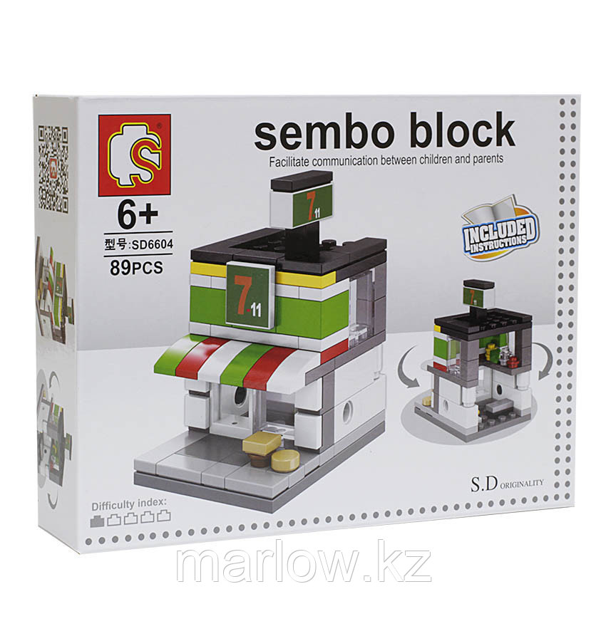 Конструктор Sembo Block, KFC - фото 8 - id-p111418292