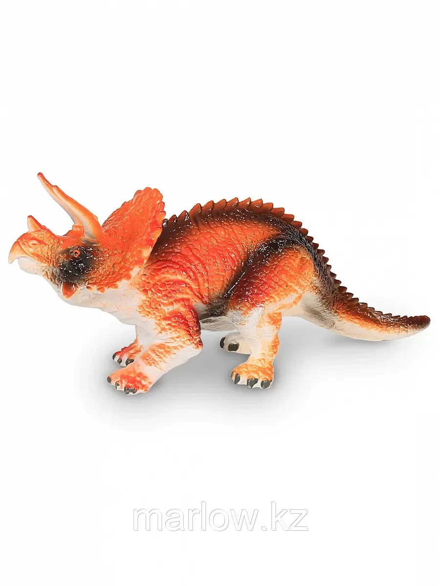 Детская игрушка в виде динозавра - Трицератопс 2619-1 "Я играю в зоопарк" - фото 1 - id-p111440434