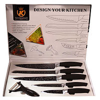 Набор ножей Сила гранита Kitchen king