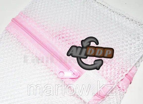 Термостойкий мешок сетка с мелкой ячейкой на молнии LOKS super cleaning 30*40 см 100-901 - фото 6 - id-p111424166