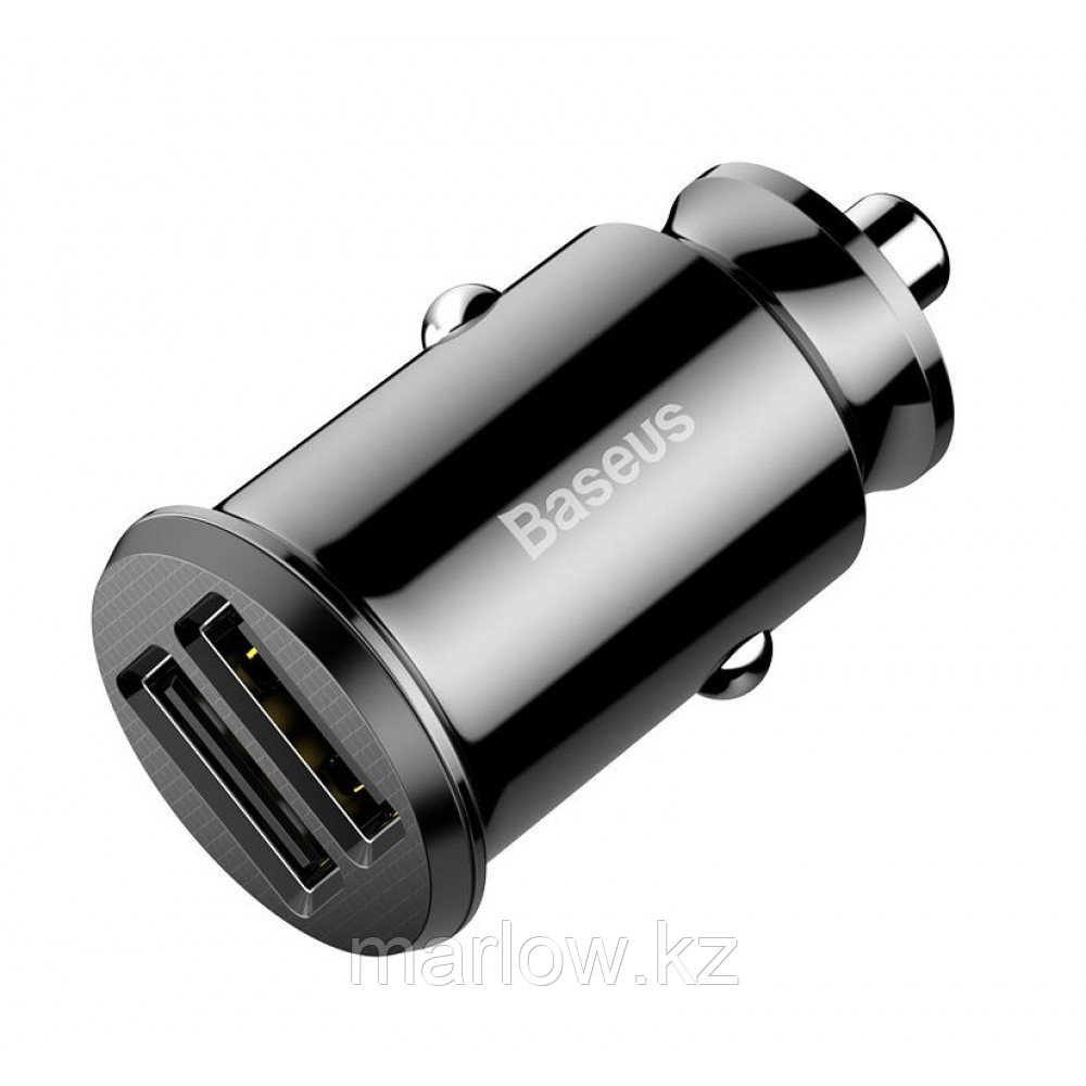 Автомобильная зарядка Baseus Car Charger Mini, чёрный - фото 2 - id-p111422204