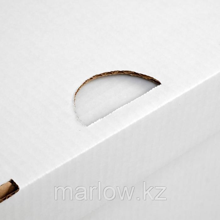 Коробка для хранения, белая, 40 х 34 х 30 см - фото 2 - id-p111432037