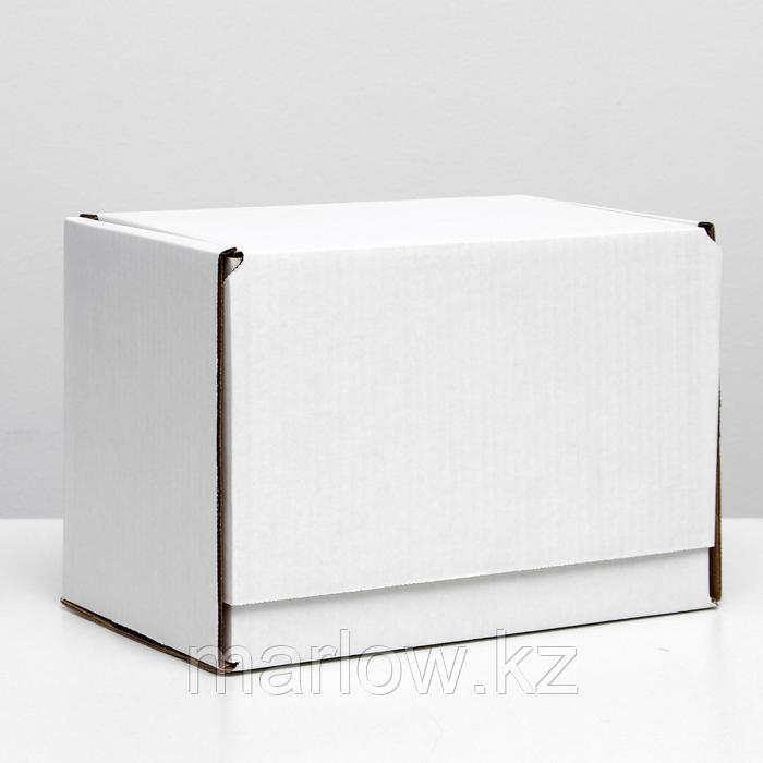 Коробка самосборная, белая, 26,5 х 16,5 х 19 см - фото 1 - id-p111432044