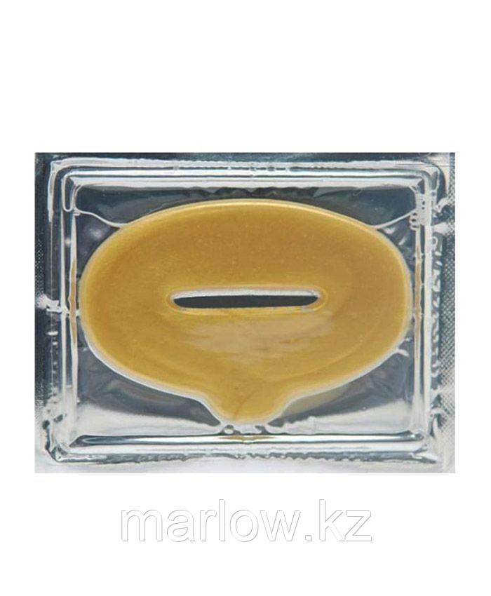 Коллагеновая маска - патч - для губ с биозолотом Crystal Collagen Gold - фото 4 - id-p111417358