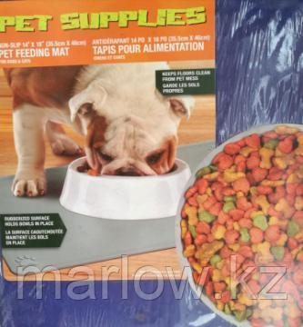 Pet Supplies тостаған астындағы сырғанауға қарсы т сеніш, 46х36 см, күлгін - фото 1 - id-p111423202