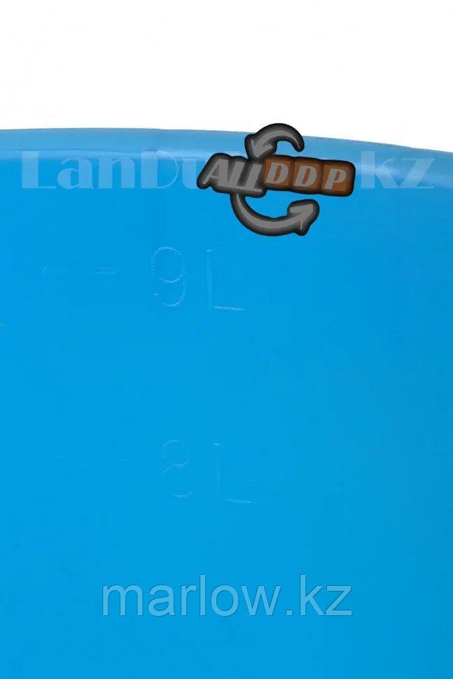 Ведро с отжимом пластмассовое, 9 л. голубое ELFE 92961 (002) - фото 5 - id-p111424183