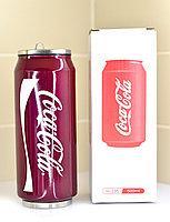 Термос - Coca Cola, 400 мл, серый - фото 6 - id-p111421258