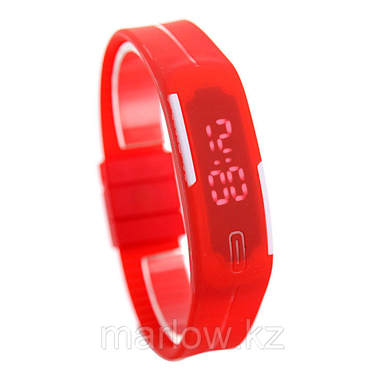 Силиконовые часы Sport, красный - фото 2 - id-p111421261