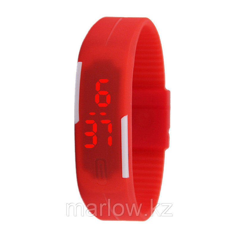 Силиконовые часы Sport, красный - фото 4 - id-p111421261