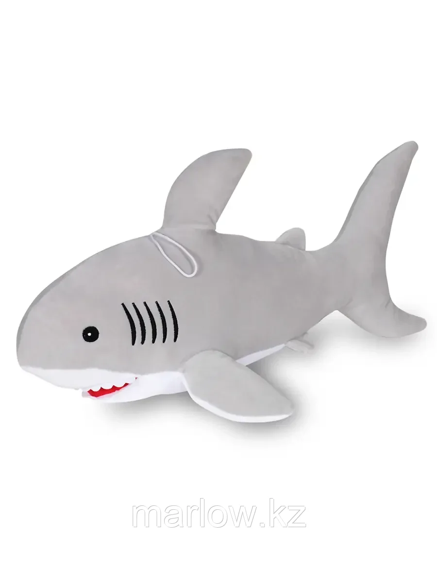Мягкая игрушка Акула Акулина серая 50 см 058D-532D ТМ Коробейники - фото 1 - id-p111444442