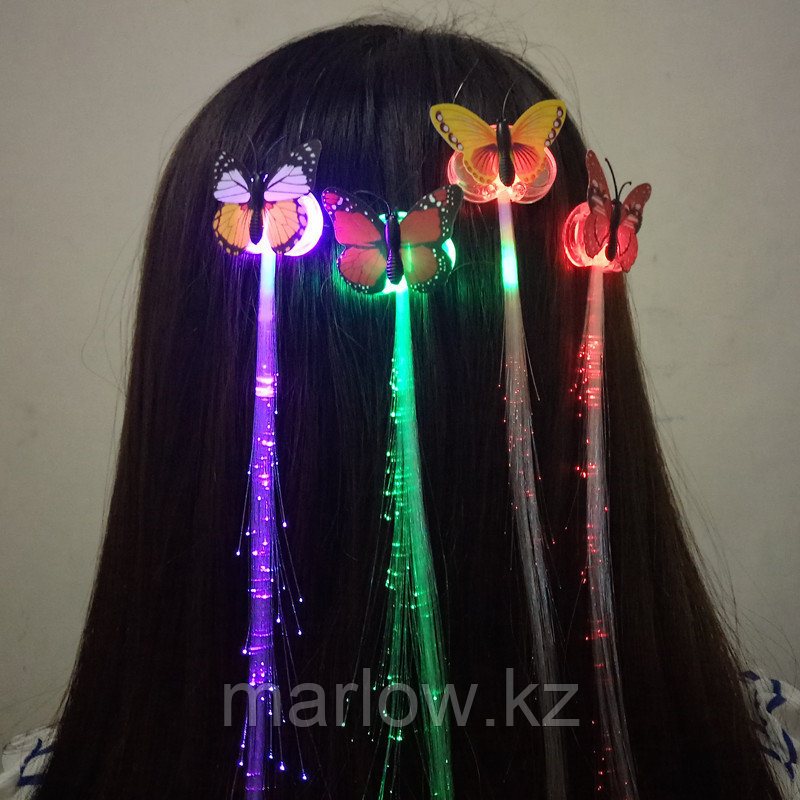 Светодиодные украшения для волос - Бабочка - фото 7 - id-p111420286