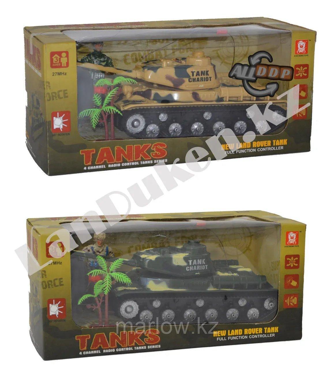 Игровой набор Танк с пультом управления Tanks цвета в ассортименте - фото 1 - id-p111425194