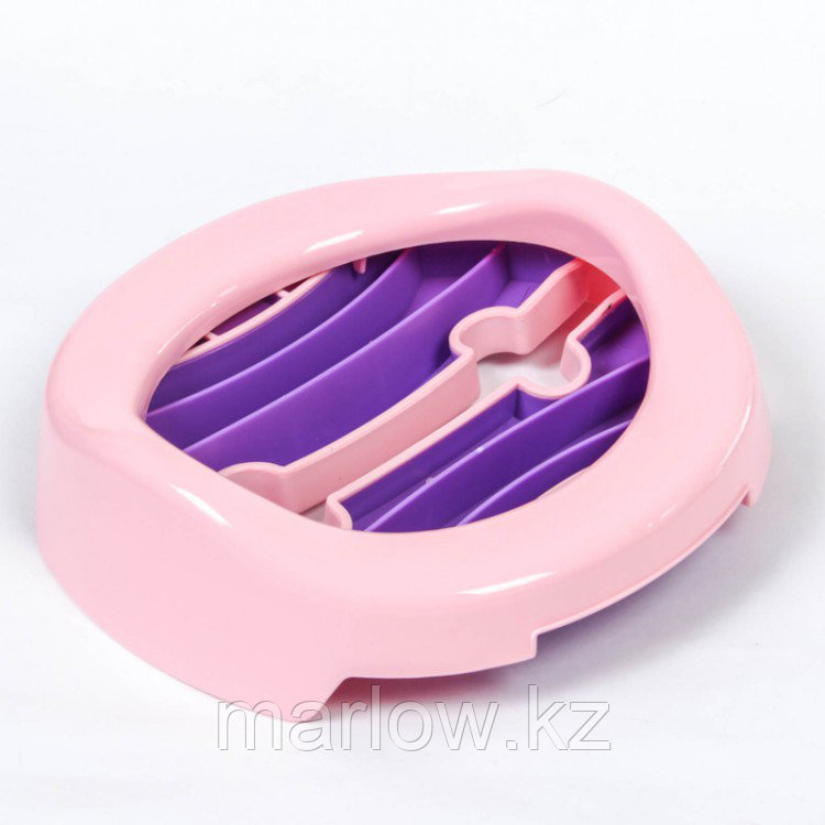 Горшок детский дорожный, складной, цвет розовый, в комплекте 10 одноразовых пакетов - фото 5 - id-p111418354
