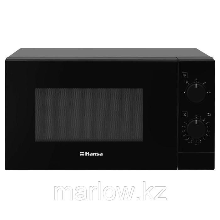 Микроволновая печь Hansa AMMF20M1BH, 700 Вт, 20 л, 5 режимов, чёрная - фото 1 - id-p111436736