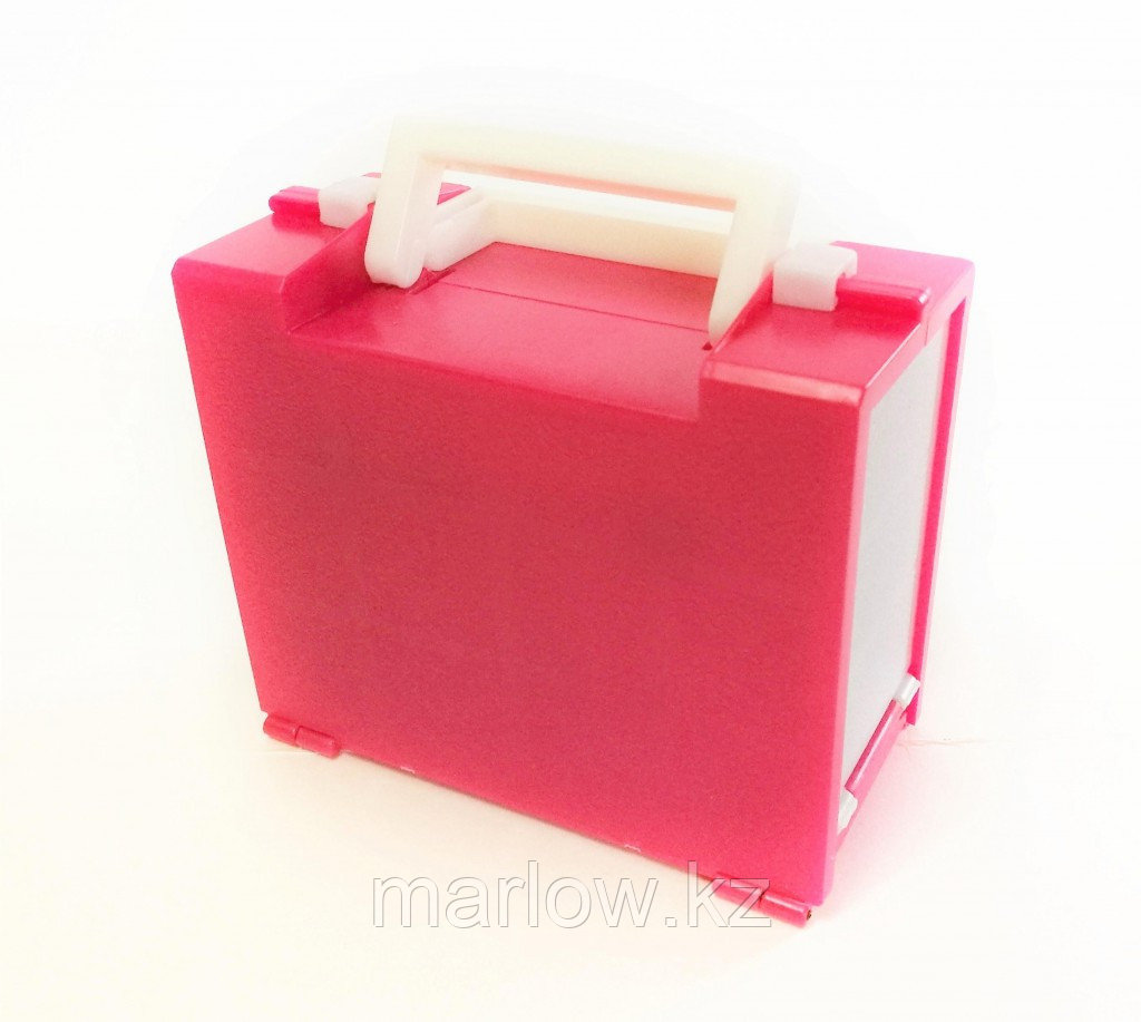 Компактный складной набор для шитья Super Mini Sewing Box, 11,5х5,5х9 см - фото 3 - id-p111423237