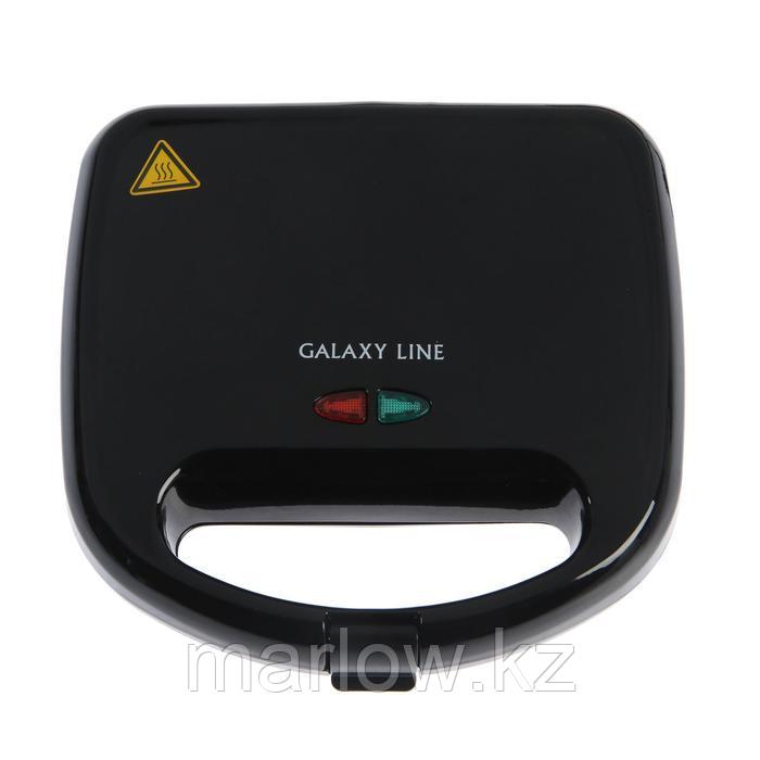 Вафельница Galaxy LINE GL 2968, 850 Вт, венские вафли, антипригарное покрытие, чёрная - фото 3 - id-p111434760