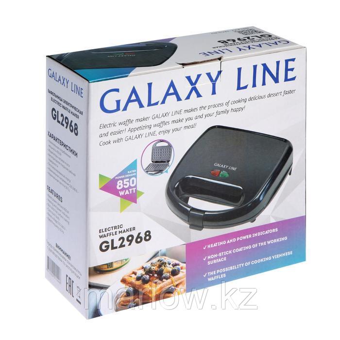 Вафельница Galaxy LINE GL 2968, 850 Вт, венские вафли, антипригарное покрытие, чёрная - фото 5 - id-p111434760