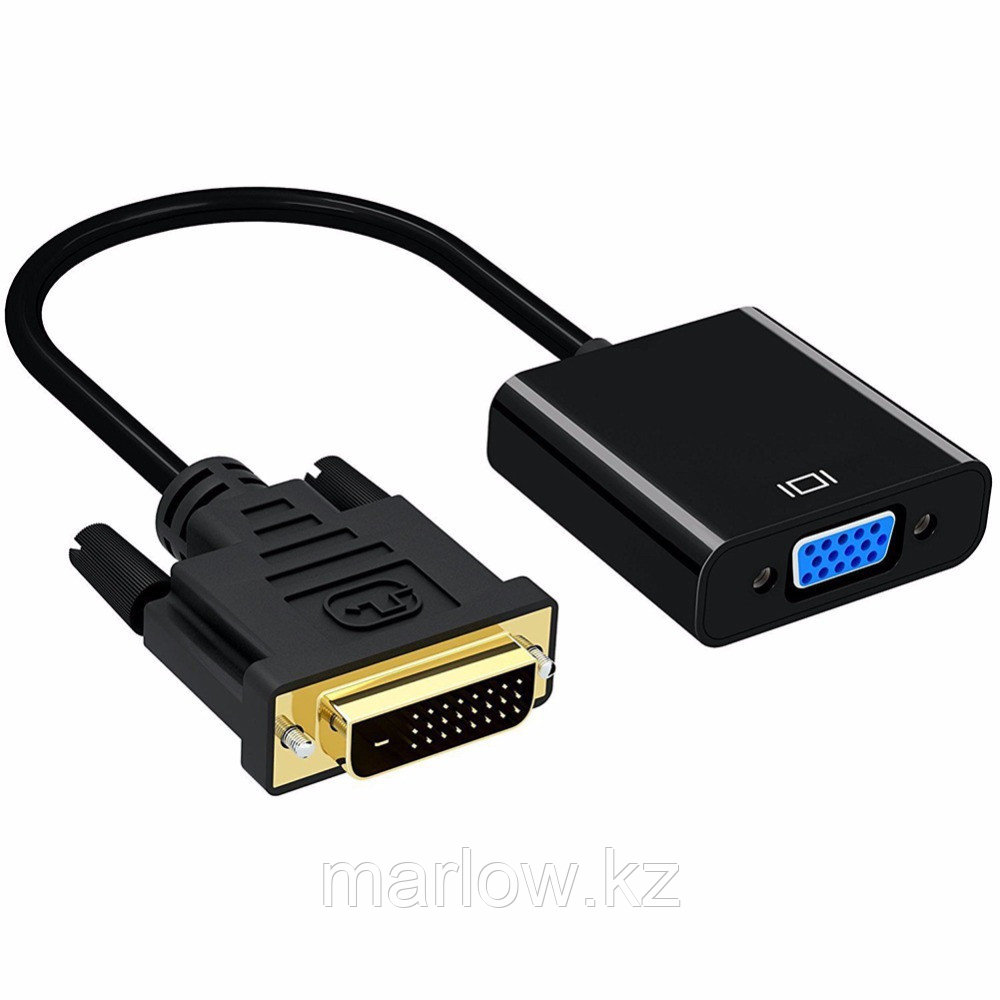 Переходник c DisplayPort на VGA, черный - фото 1 - id-p111420305