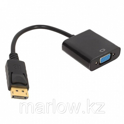 Переходник c DisplayPort на VGA, черный - фото 3 - id-p111420305