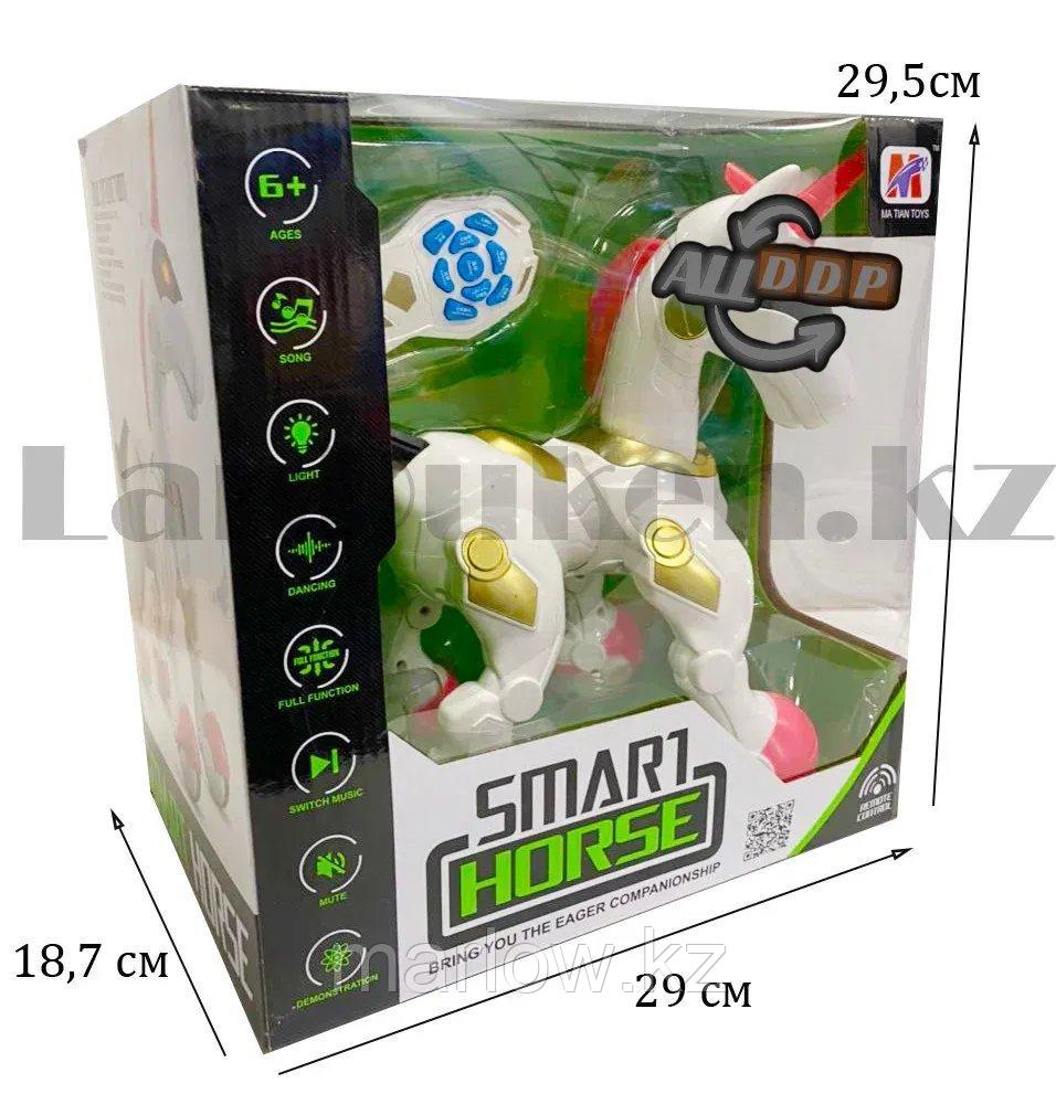 Игрушка Робот Единорог электронная танцующая музыкальная на радиоуправлении Smart Horse 7706 - фото 2 - id-p111425209