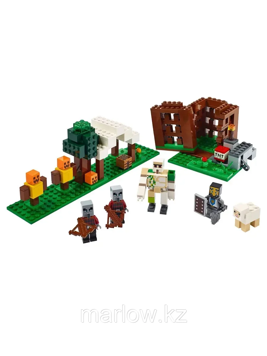 Конструктор Аванпост разбойников 303 дет. 21159 LEGO Minecraft - фото 2 - id-p111447431