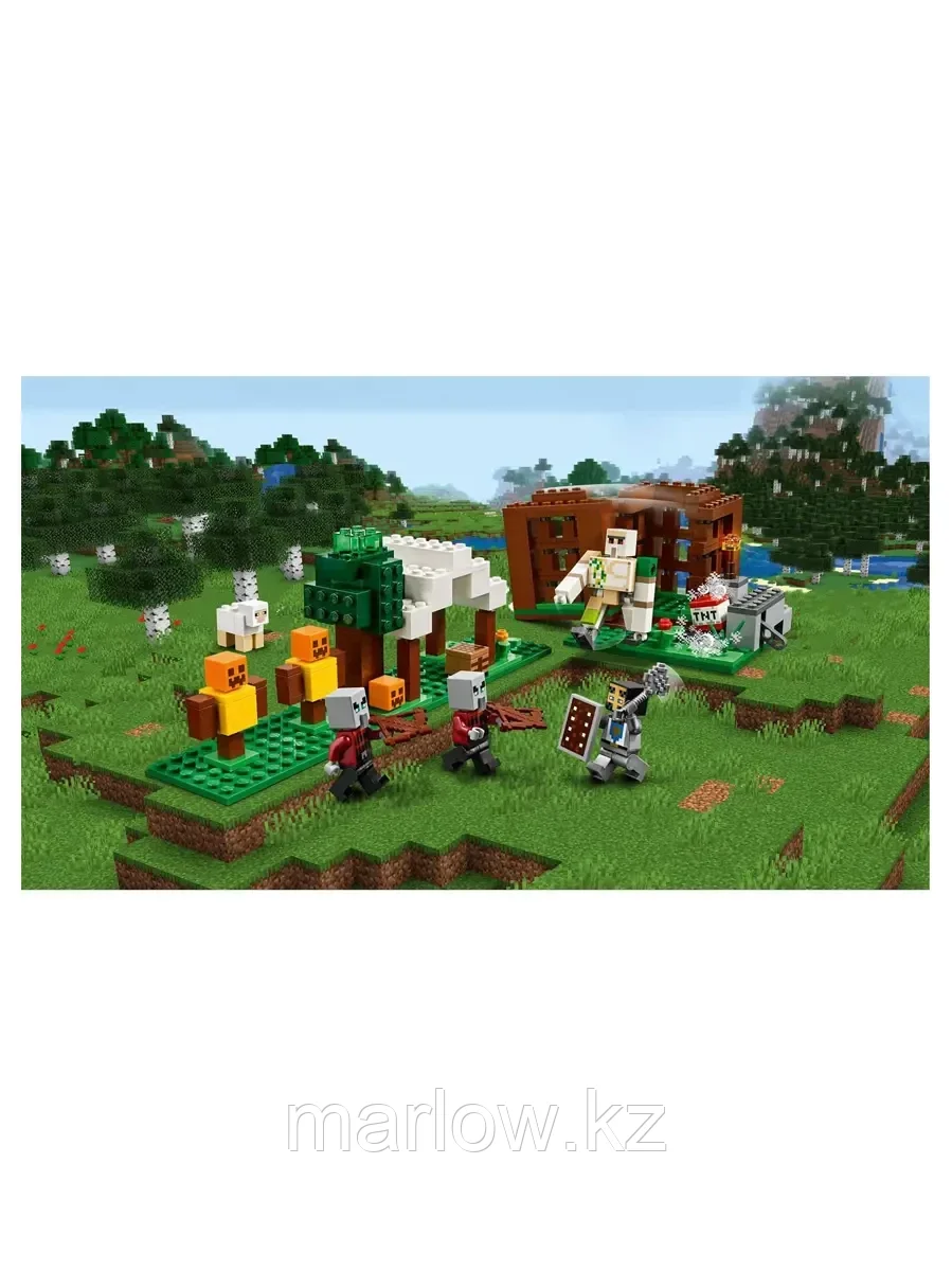 Конструктор Аванпост разбойников 303 дет. 21159 LEGO Minecraft - фото 3 - id-p111447431