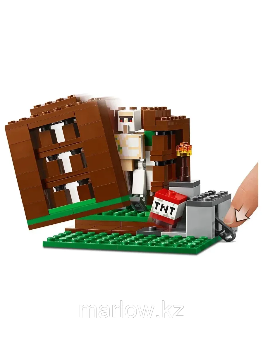 Конструктор Аванпост разбойников 303 дет. 21159 LEGO Minecraft - фото 4 - id-p111447431
