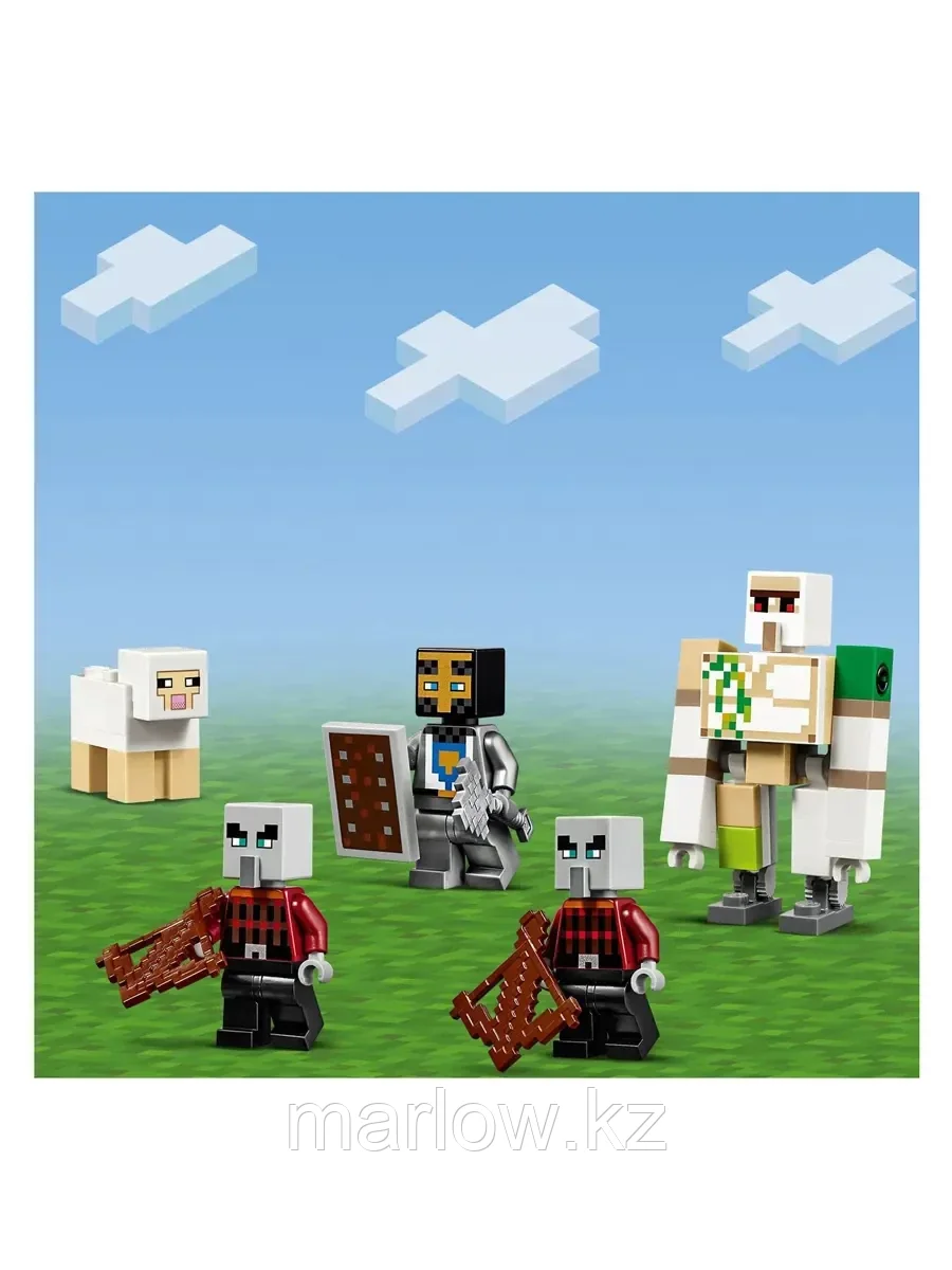 Конструктор Аванпост разбойников 303 дет. 21159 LEGO Minecraft - фото 5 - id-p111447431