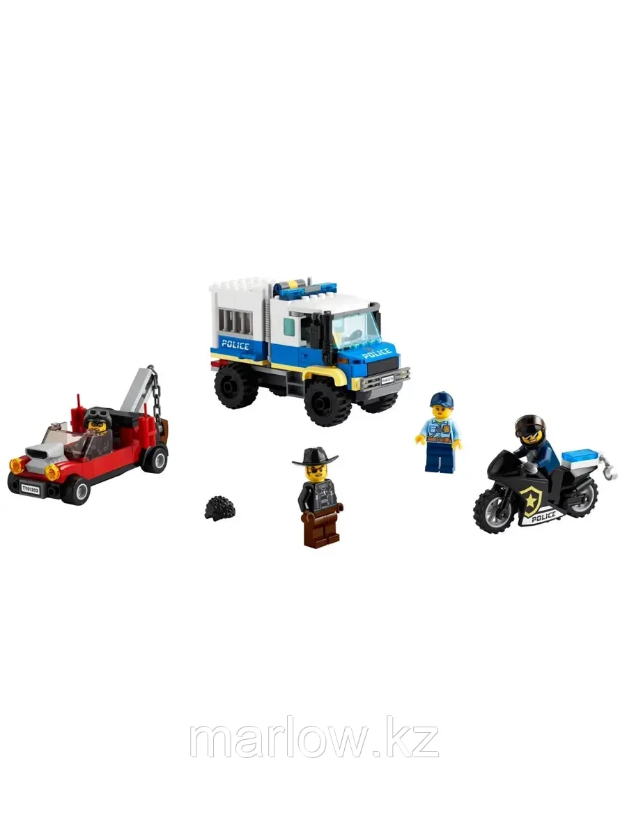 Конструктор Транспорт для перевозки преступников 244 дет. 60276 LEGO City Police - фото 2 - id-p111446434