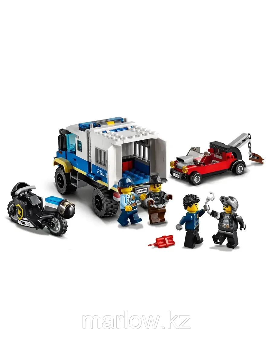 Конструктор Транспорт для перевозки преступников 244 дет. 60276 LEGO City Police - фото 4 - id-p111446434