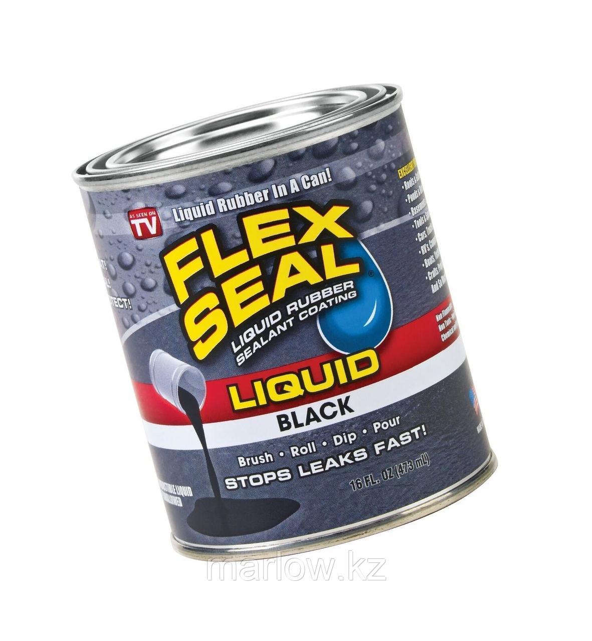 Гидроизолирующий клей-герметик Flex Seal Liquid, 473 мл, чёрный - фото 1 - id-p111423249