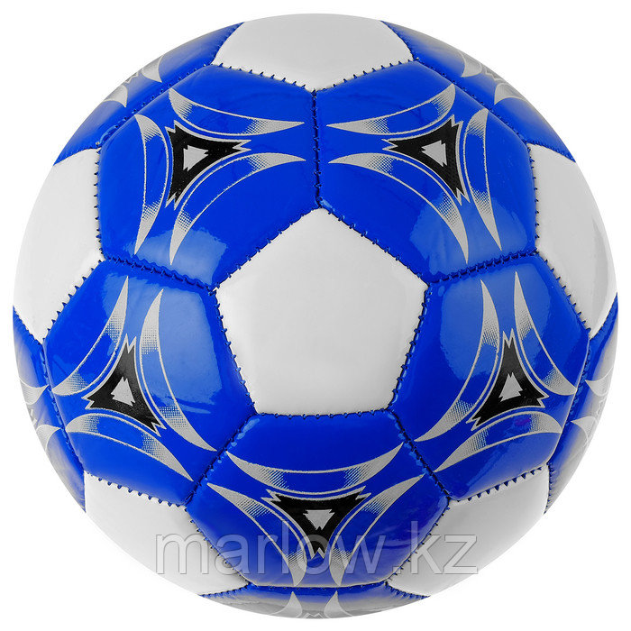 Мяч футбольный, 2 подслоя, глянец PVC, машинная сшивка, размер 2, цвета МИКС - фото 4 - id-p111432108