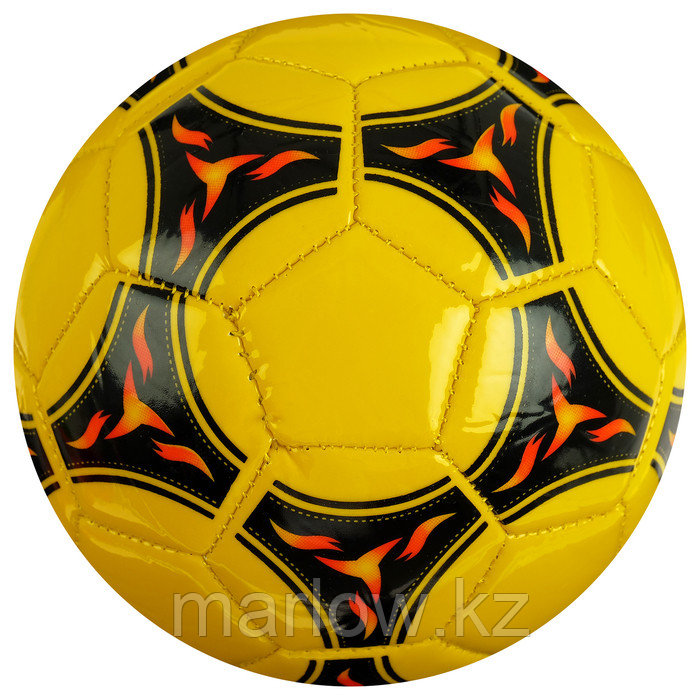 Мяч футбольный, 2 подслоя, глянец PVC, машинная сшивка, размер 2, цвета МИКС - фото 5 - id-p111432108