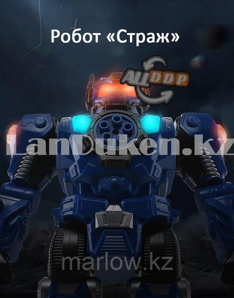 Радиоуправляемый Робот Капитан с 5 патронами стреляет со световым и звуковым эффектом на батарейках 9898 - фото 4 - id-p111425217