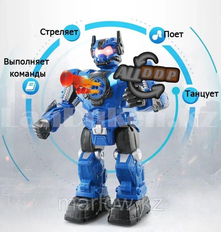 Радиоуправляемый Робот Капитан с 5 патронами стреляет со световым и звуковым эффектом на батарейках 9898 - фото 8 - id-p111425217