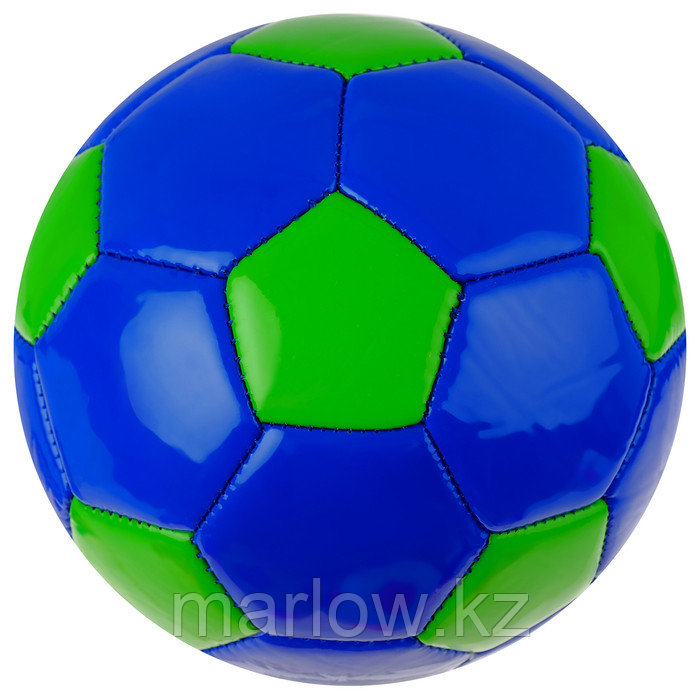 Мяч футбольный, размер 2, машинная сшивка, 2 подслоя, PVC, цвета МИКС - фото 6 - id-p111432121
