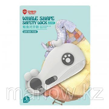 Защита от детей на шкафы Whale Shape Safety Lock Beideli, белый - фото 5 - id-p111422281