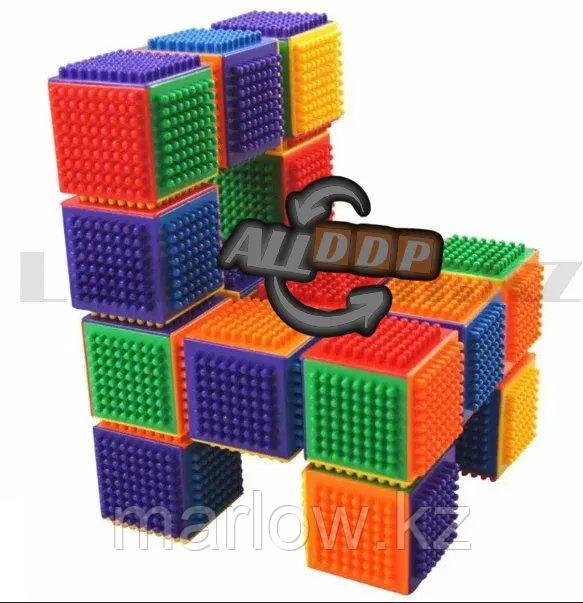 Конструктор развивающий игольчатый Умные кубики Blocks Intelligence Fun&Learn 9932B 40 деталей - фото 2 - id-p111425236