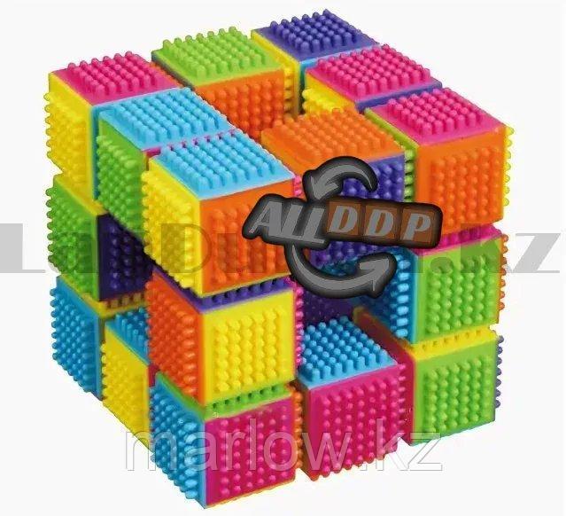 Конструктор развивающий игольчатый Умные кубики Blocks Intelligence Fun&Learn 9932B 40 деталей - фото 3 - id-p111425236