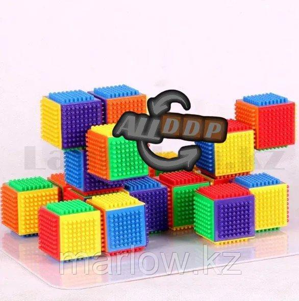 Конструктор развивающий игольчатый Умные кубики Blocks Intelligence Fun&Learn 9932B 40 деталей - фото 5 - id-p111425236