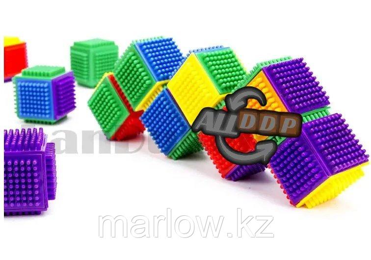 Конструктор развивающий игольчатый Умные кубики Blocks Intelligence Fun&Learn 9932B 40 деталей - фото 6 - id-p111425236