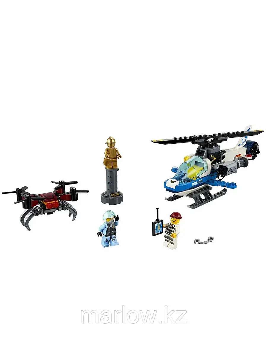 Конструктор Воздушная полиция: Погоня дронов 192 дет. 60207 LEGO City - фото 3 - id-p111446468