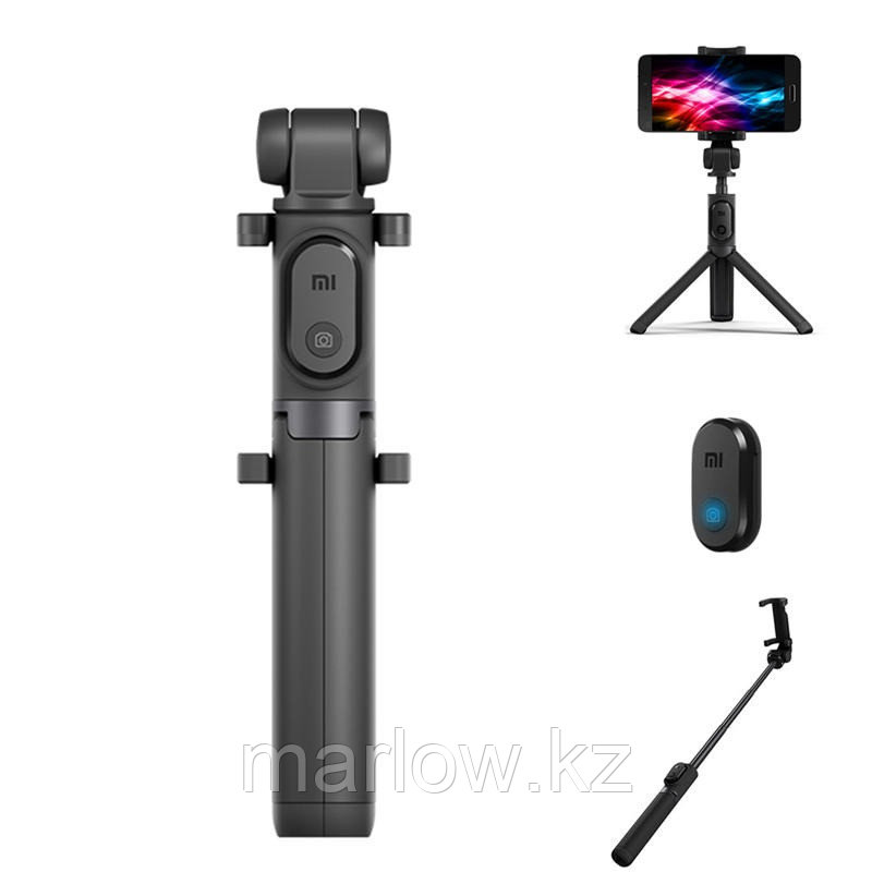 Блютуз Селфи палка Xiaomi Mi Bluetooth Selfie Stick, чёрный - фото 3 - id-p111421319