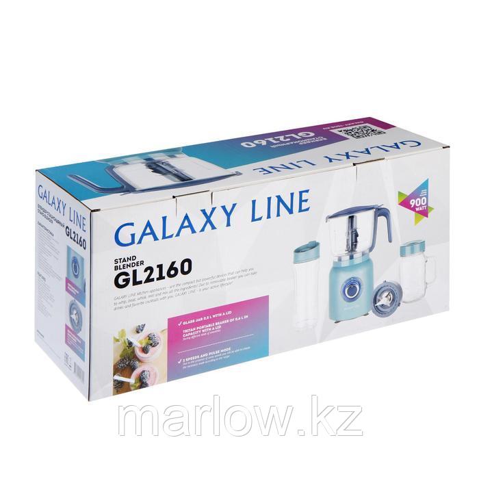 Блендер Galaxy GL 2160, стационарный, 900 Вт, 1.2 л, 2 скорости, зелёный - фото 8 - id-p111434804