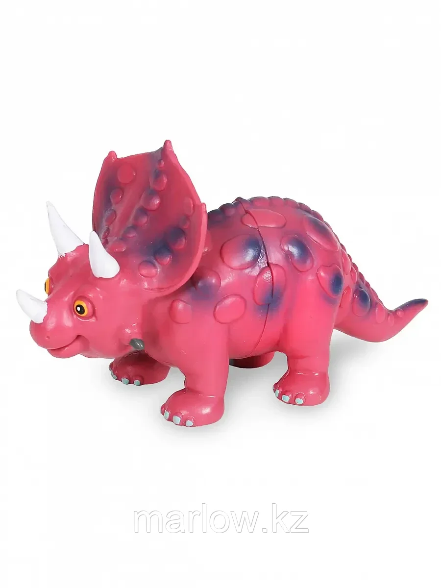Детская игрушка в виде динозавра - Трицератопс 2715-4 "Я играю в зоопарк" - фото 1 - id-p111441539