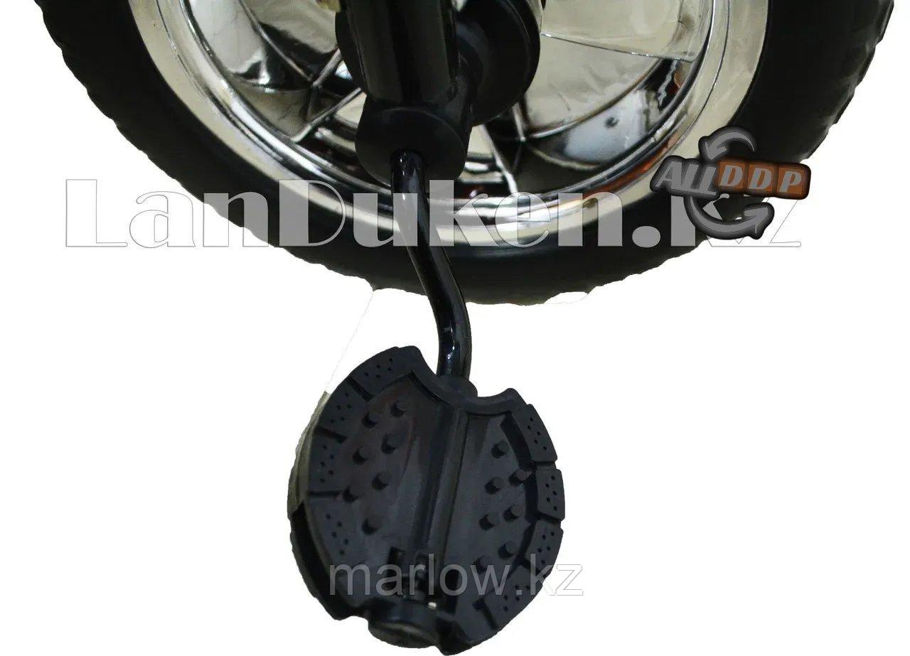 Коляска велосипед трехколесный с корзинкой и навесом - фото 8 - id-p111453397